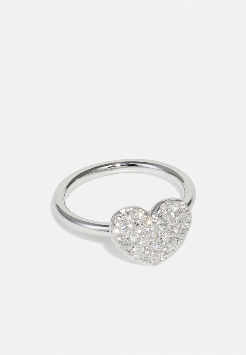 Yvonne Leon BAGUE CŒUR QUI BAT OB Anello white goldcoloured/bianco Zalando.it