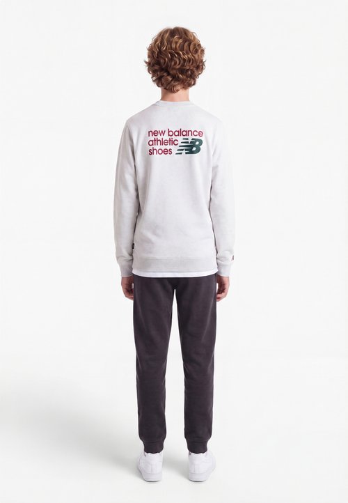 New Balance ATHLETICS PREMIUM CHEST LOGO CREW - Sweatshirt - ash heather — foto 2