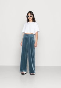 Monki Calças - dark stormy blue