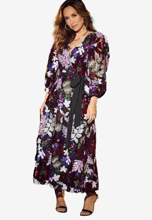 Myleene Klass FLORAL SEQUIN EMBELLISHED REGULAR FIT - Maksi suknelė - floral