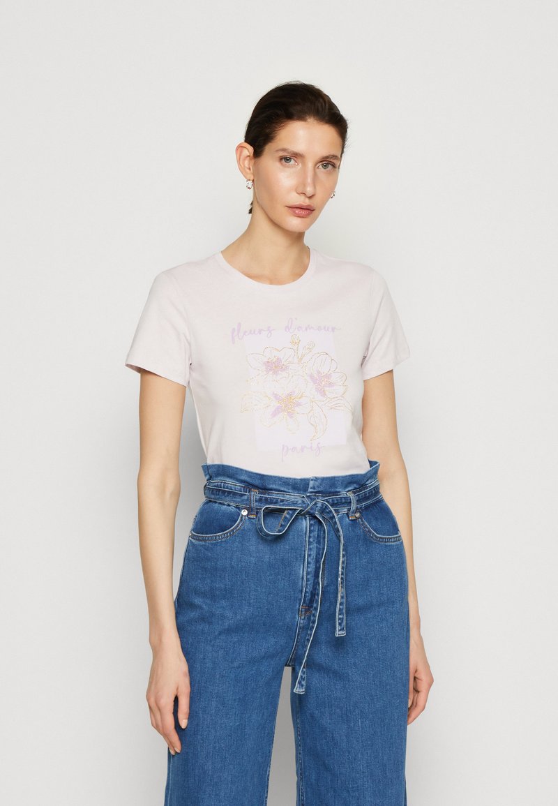 Anna Field TShirt print lilac/flieder Zalando.de