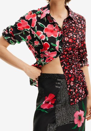 Overhemdblouse - red