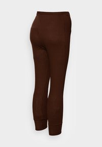 Pieces Maternity PMMOLLY - Leggings - Calças - chicory coffee