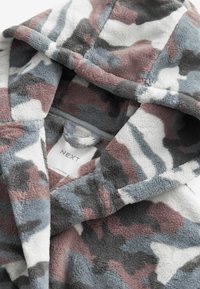 Next Bademantel - neutral grey camouflage
