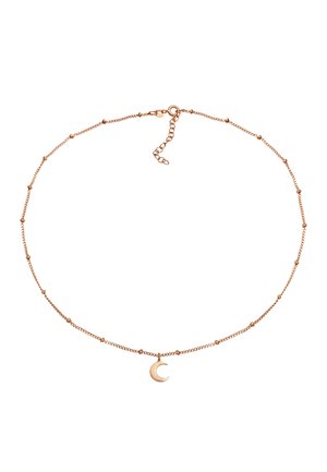 Elli CHOKER HALF MOON - Halsband - rose gold-coloured