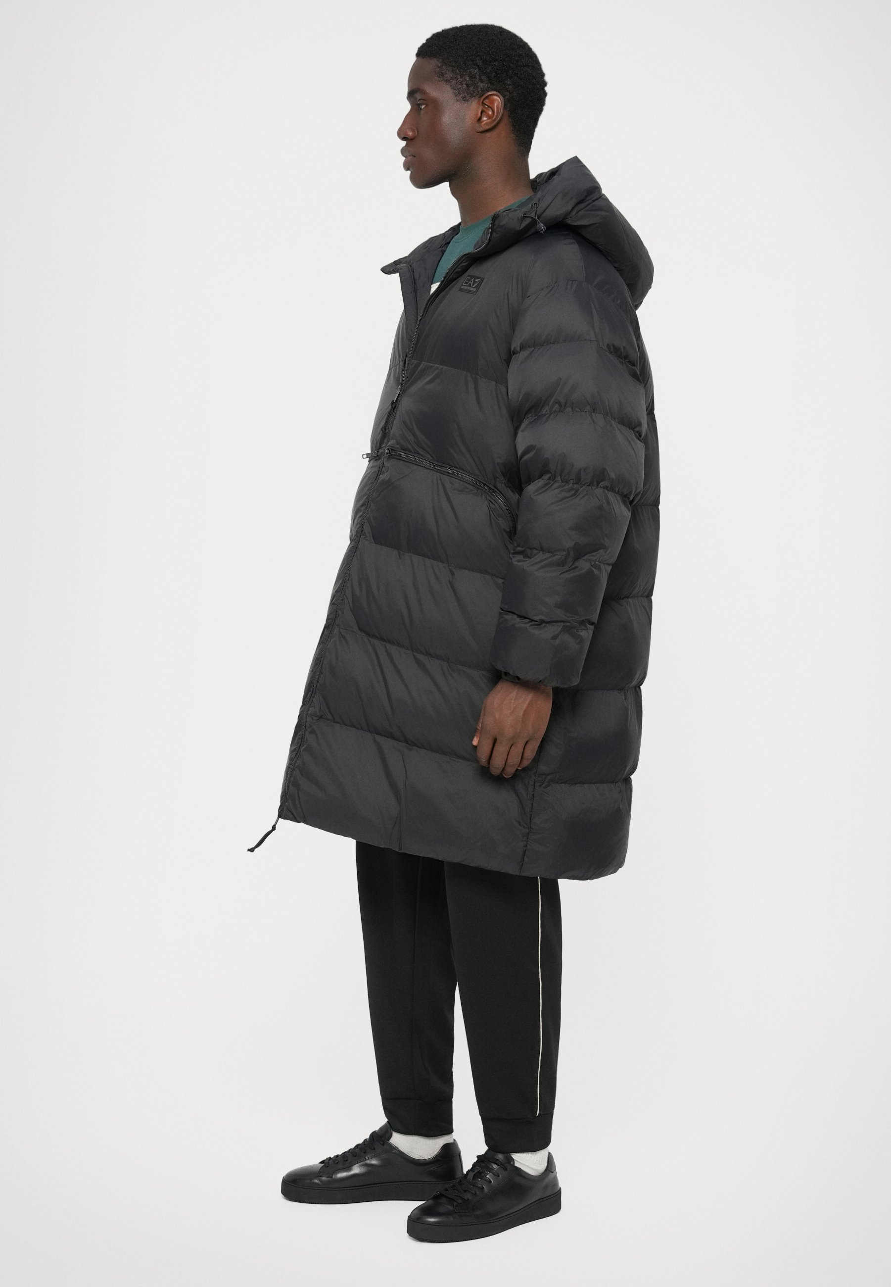 EA7 Emporio Armani MOUNTAIN POLAR BIG LOGO - Winter coat - black