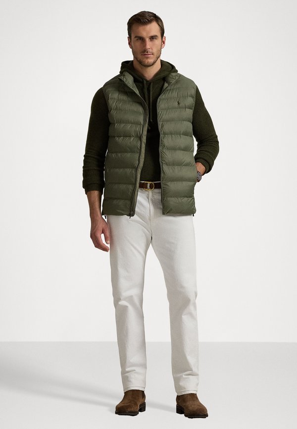 THE COLDEN PACKABLE VEST - Waistcoat - cruise olive3
