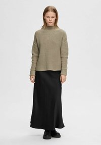 Selected Femme SLFSELMA  - Trui - greige