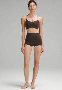 lululemon FLOW Y NULU™ - Sport-bh met light support - espresso