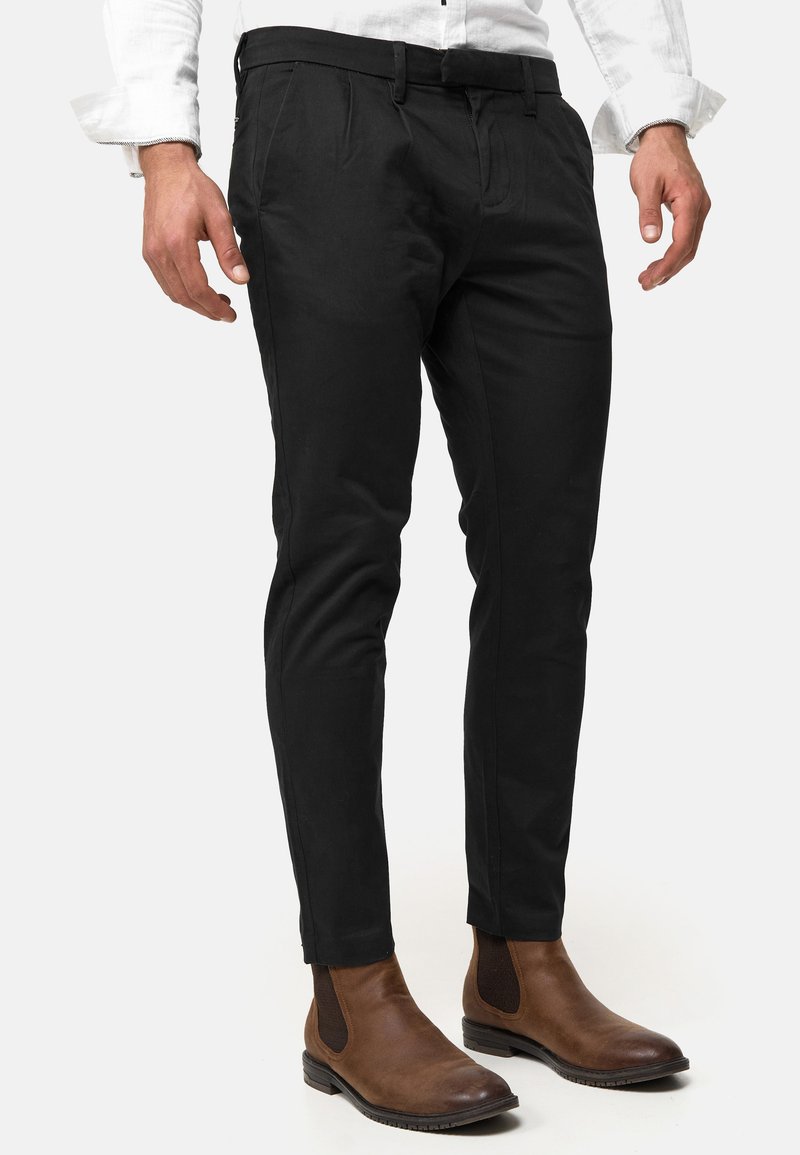 Herren Chinos | INDICODE JEANS IGNAZO Chino black/schwarz - BE76648 Herren Chinos | INDICODE JEANS IGNAZO Chino black/schwarz - BE76648
