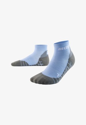 CEP LIGHT MERINO HIKING COMPRESSION SOCKS LOW CUT MEN - MADE IN GERMANY - Socks - light blue