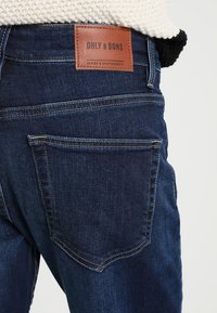 Only & Sons ONSWEAVE - Slim fit jeans - dark blue denim