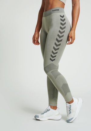 FIRST SEAMLESS  - Leggings - london fog