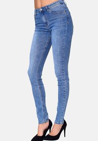 Elara STRETCH - Vaqueros pitillo - blau