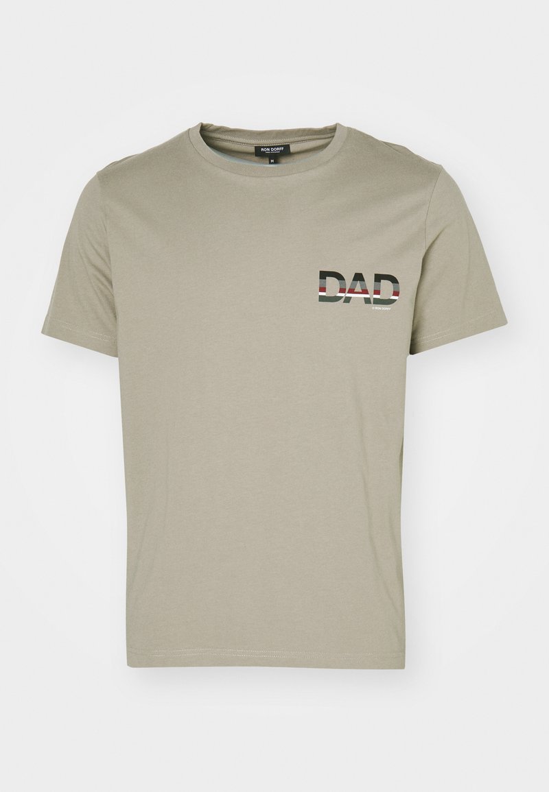 Ron Dorff T-shirt print beige