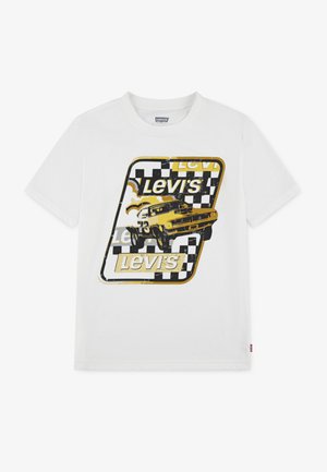 RACE TO THE FINISH - T-shirt con stampa - blanc de blanc