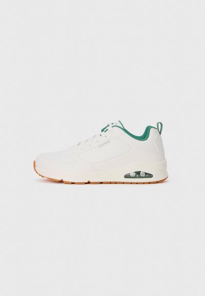 UNO - Baskets basses - white/green