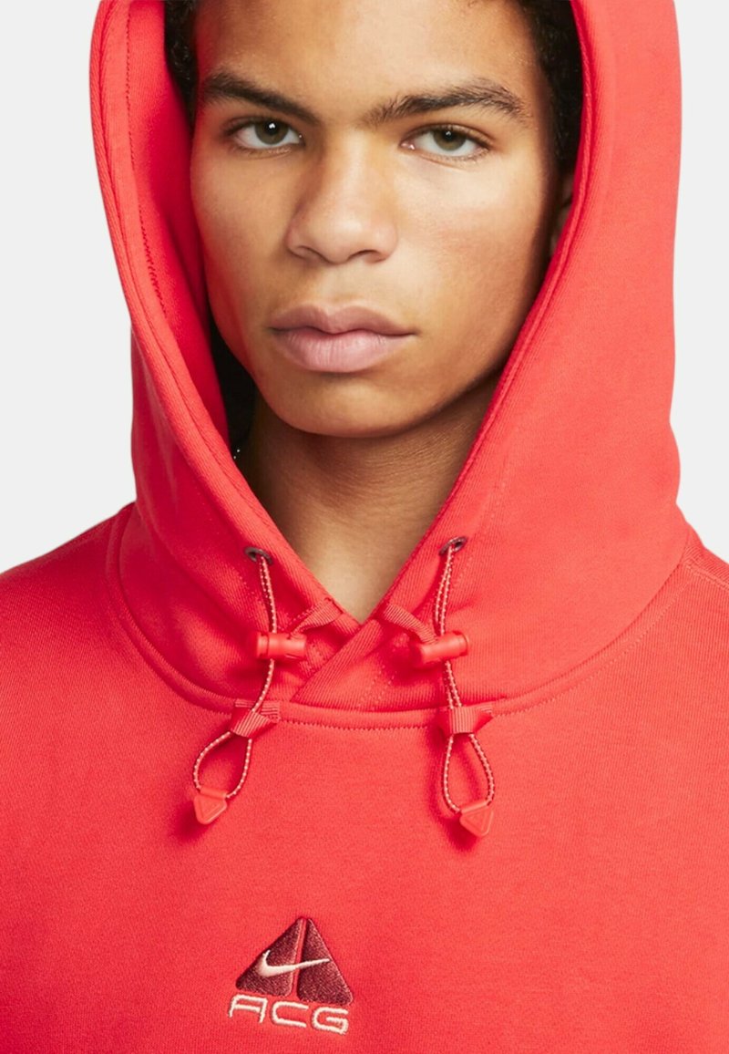Nike Sportswear U ACG TF TUFF FLC PO - Mikina s kapucí - red