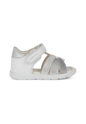 Geox ALUL - Scarpe primi passi - white silver