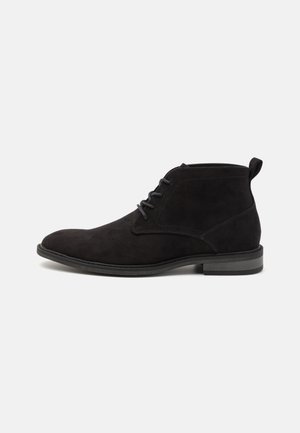 Pier One Bottines à lacets - black