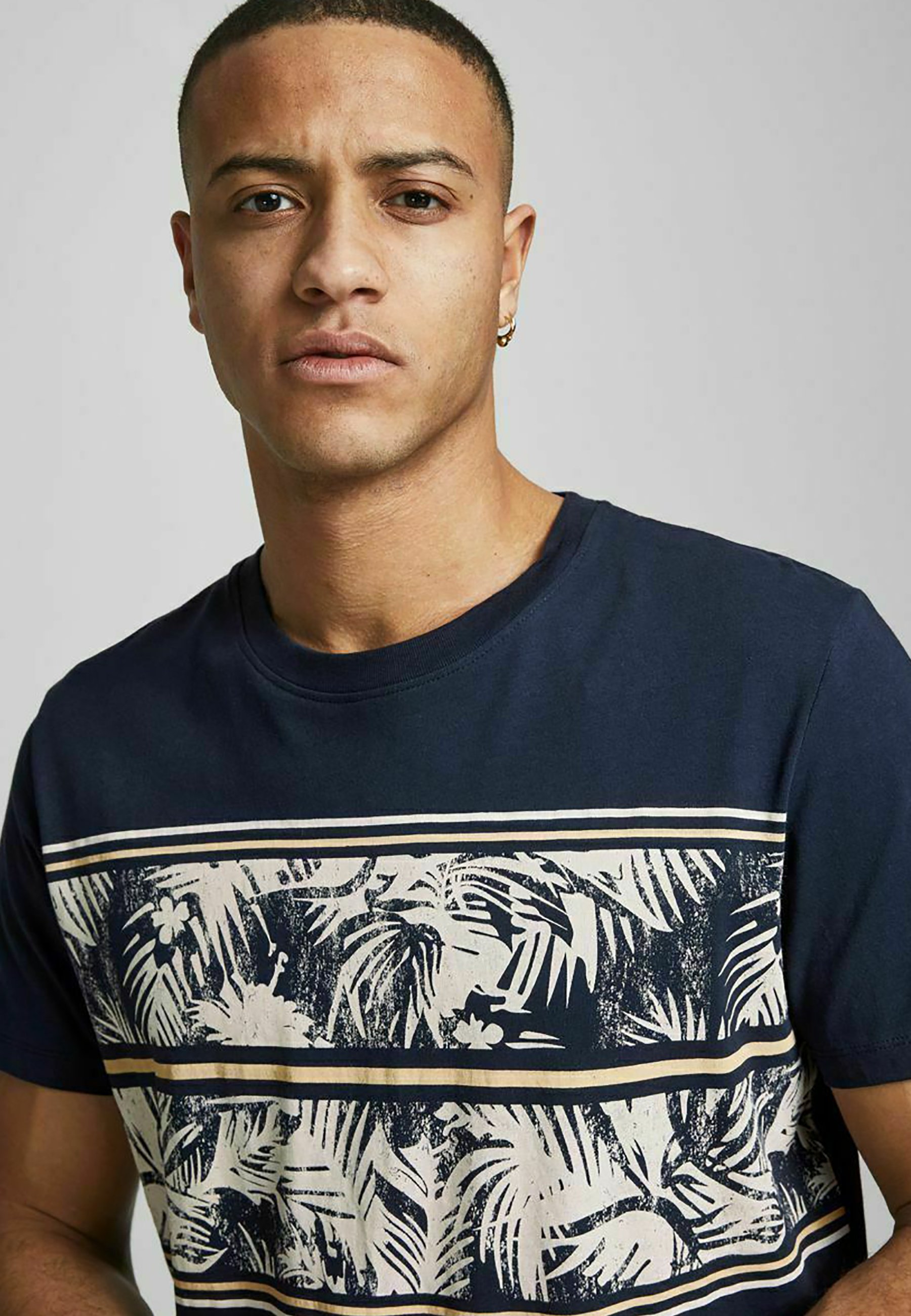 Uomo PALMEN-BLOCKPRINT - T-shirt con stampa Uomo PALMEN-BLOCKPRINT - T-shirt con stampa