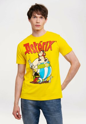 LOGOSHIRT PRINT PEANUTS SNOOPY - - print T-Shirt gelb