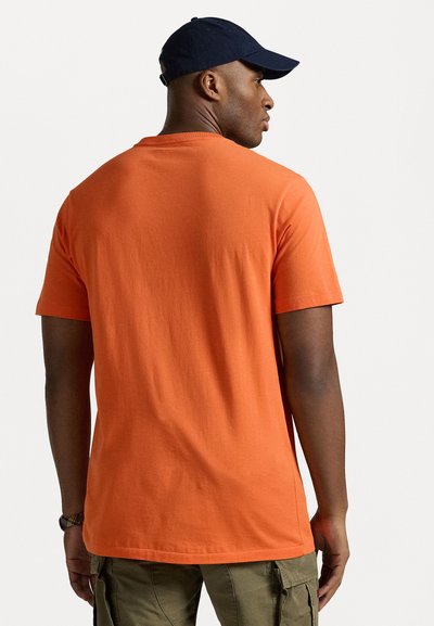 Polo Ralph Lauren Big & Tall JERSEY V-NECK T-SHIRT - Navadna majica - kona orange