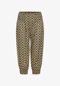 Sélectionné, black boho border print