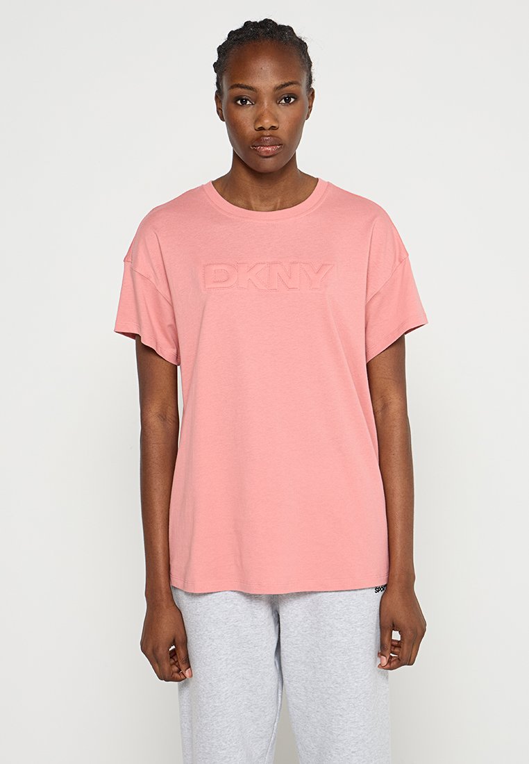 DKNY Sport T-shirt basic zalmroze