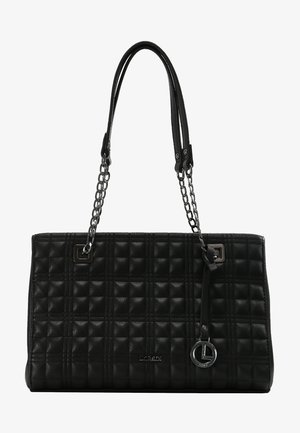 SHOPPER FLEUR - Handbag - schwarz
