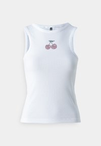 PCSIA O NECK TANK - Débardeur - bright white