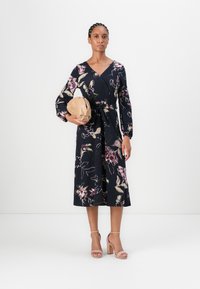 TOM TAILOR DRESS PRINTED WRAP - Dnevna haljina - multi coloured