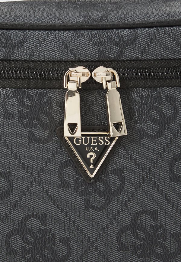 BERTA TOILETRY TRAIN CASE - Wash bag - coal4