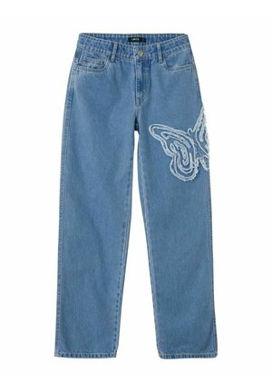 Jeans Straight Leg - light blue denim