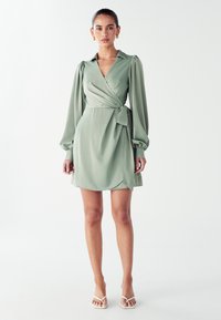WILLA PEARL WRAP - Koktel haljina / svečana haljina - sage green