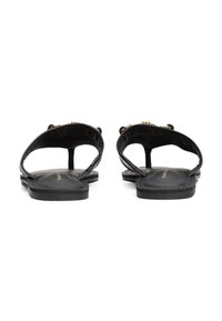 Tommy Hilfiger MIXED HORSEBIT THONG - T-bar sandals - black