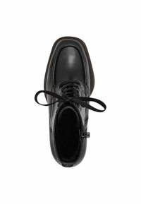 Tamaris Kotníkové boty na platformě - black leather