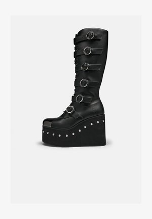 Koi Footwear, EVANESCENCE IMMORTAL - Bottes à plateau - black