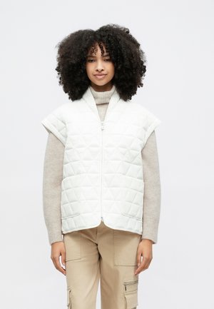 K-Way SALOIRE DIAMOND QUILTED  - Weste - white gardenia