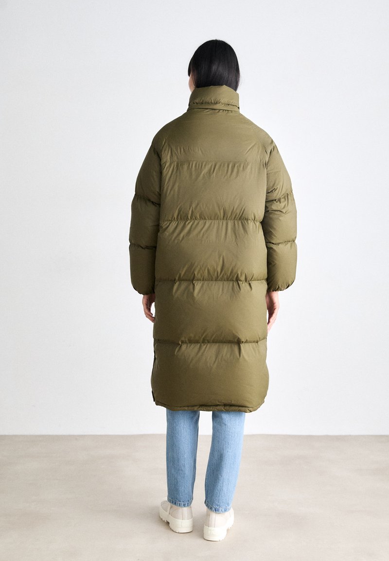 GANT FULL LENGTH COAT - Daunenmantel - dark cactus/khaki - Zalando.at