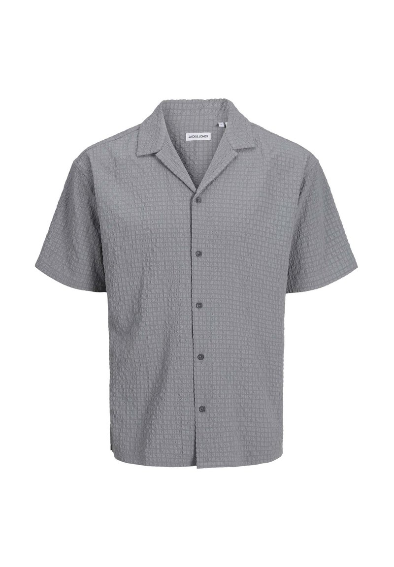 Chemise Hurley Manches Courtes à Carreaux Gris, Taille L Homme - Neuf Avec étiquettes