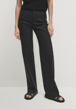 Massimo Dutti Trousers - black