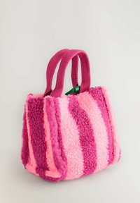 Next BORG CROSS-BODY - Käsilaukku - red pink stripe
