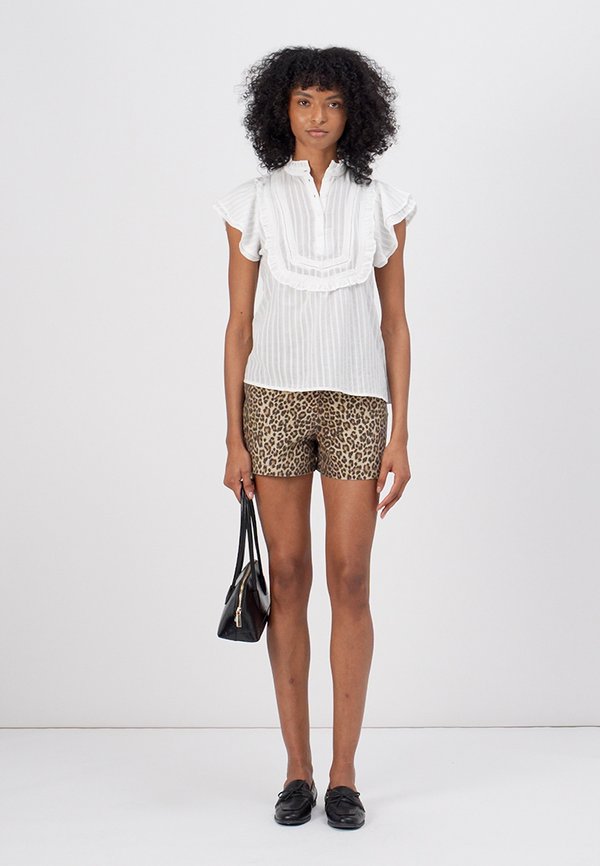 ONLNAOMI - Denim shorts - toasted coconut4