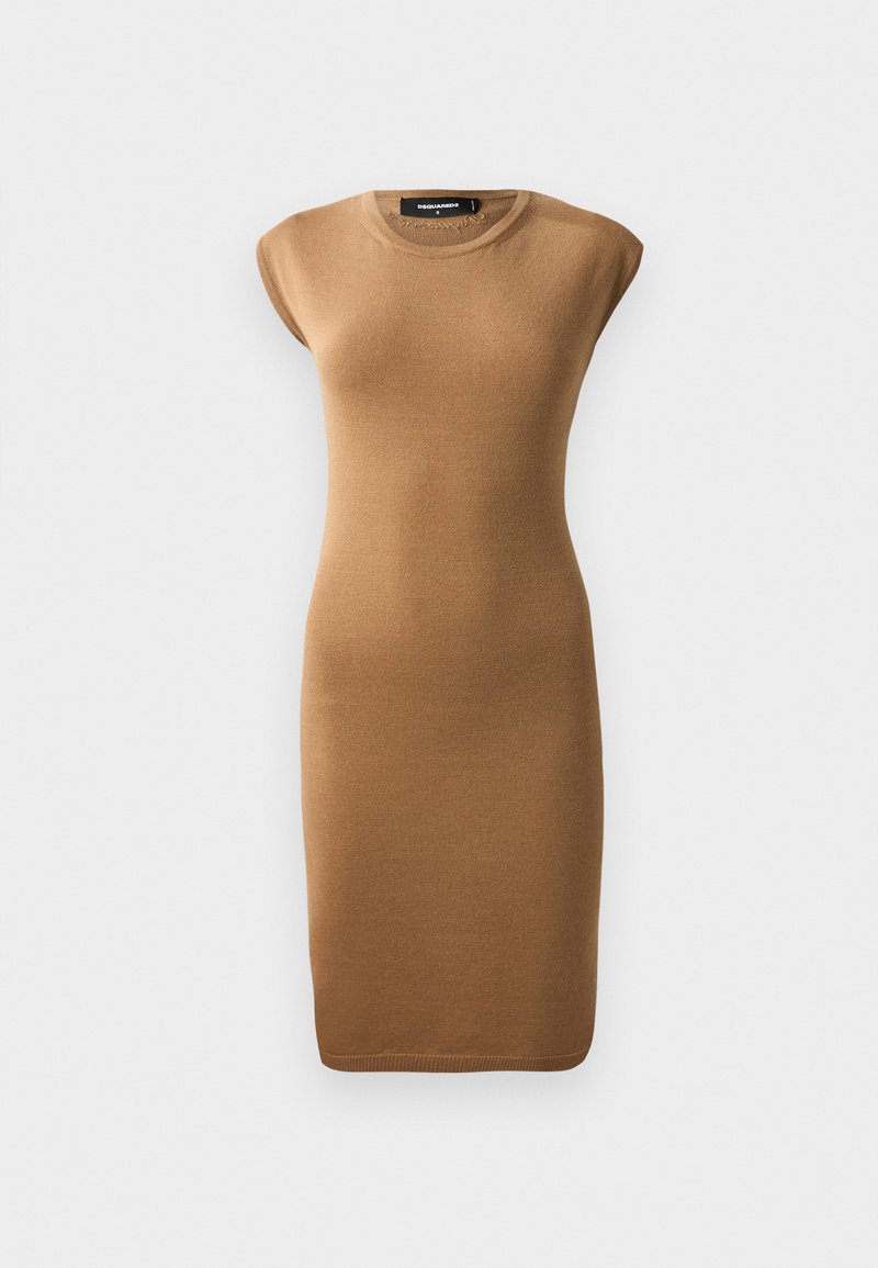 Dsquared2 Gebreide jurk beige