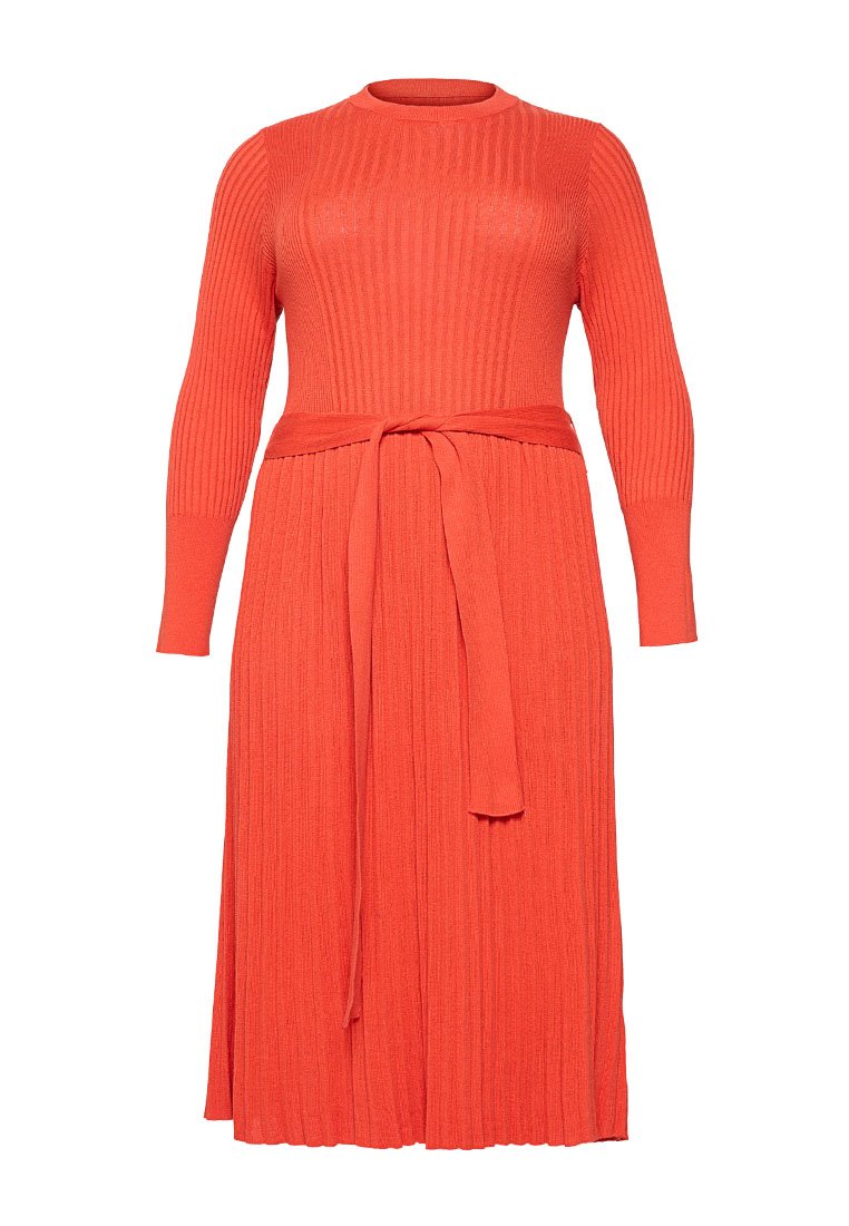 Barbour Gebreide jurk lichtrood