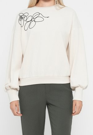 Sweatshirt - taupe