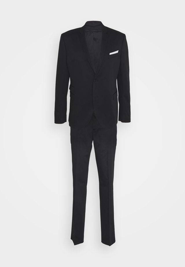 TRAVEL FITTED SLIM SUIT - Costume - dark navy