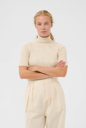 KELLSIE SS  - T-shirt basique - ecru