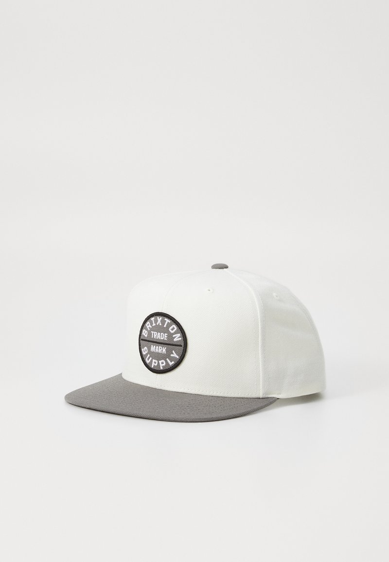 Brixton OATH III SNAPBACK UNISEX - Cap - charcoal/off white